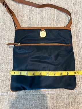 Michael Kors Navy Nylon Crossbody Bag